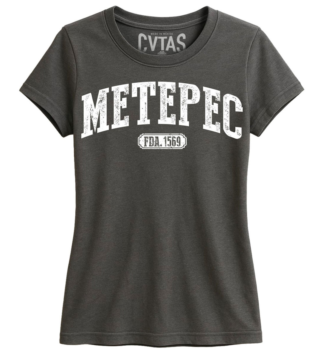 Playera Negro Jaspe Metepec