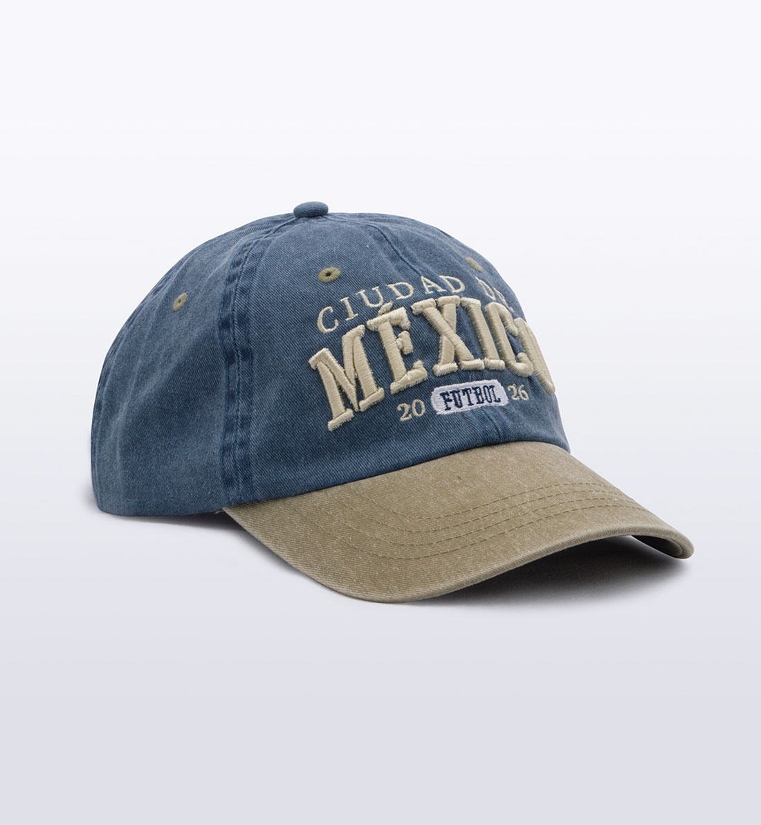 Gorra Azul con Caqui Ciudad de México