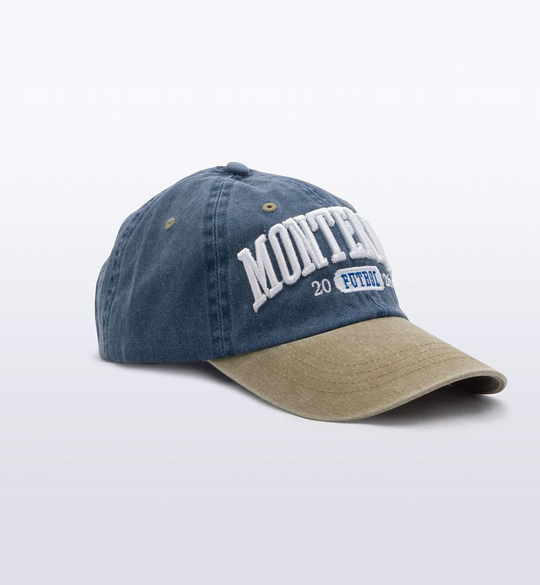 Gorra Azul con Caqui Monterrey