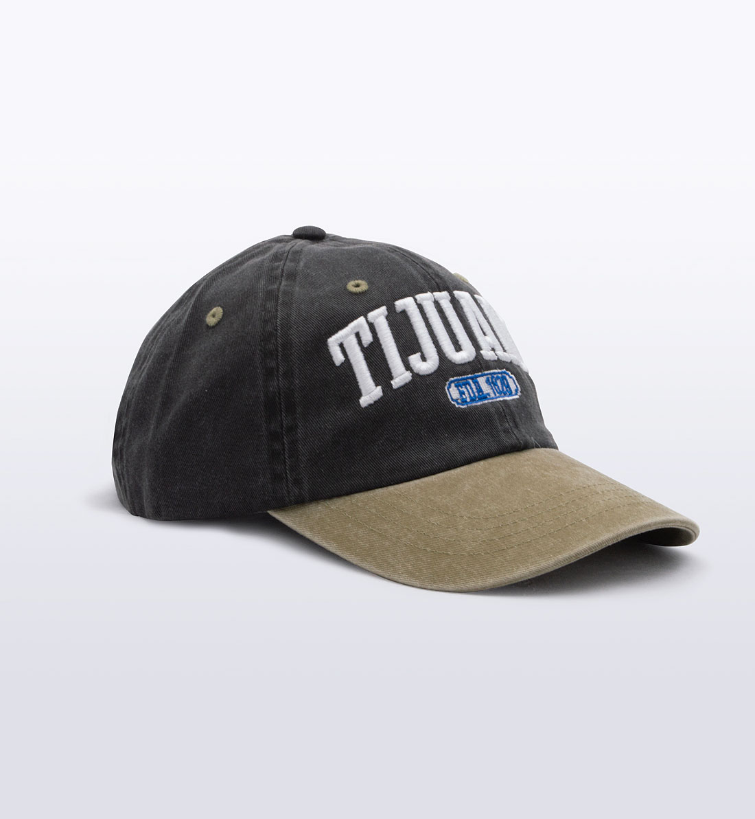 Gorra Tijuana Negro con Caqui